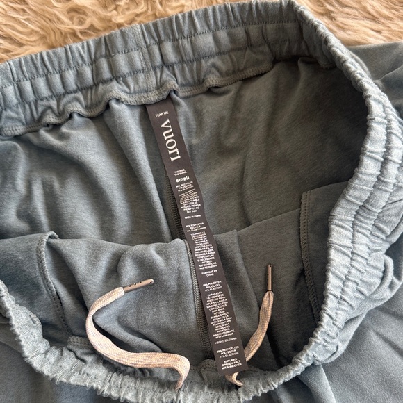 Vuori Women's Athletic Gray Shorts - Picture 2 of 2